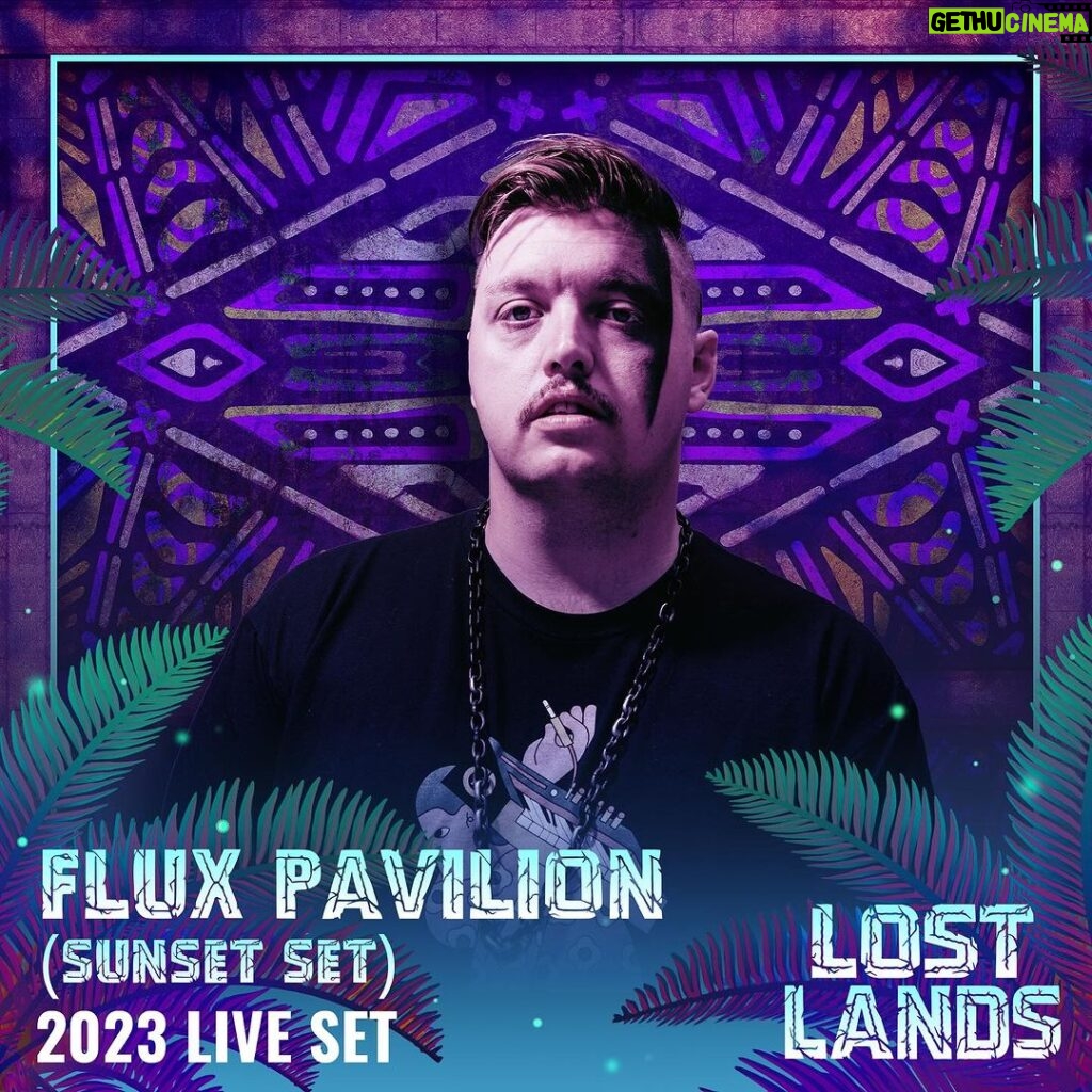 Flux Pavilion Instagram - Time to have a dance and relive Lost Lands. Set uploaded now to @applemusic ⚡️