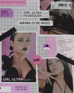 Foudeqush Instagram - Los Ángeles nos vemos este 9 de junio en el L.A. Pride! ⭐️🤍 tickets disponibles en lapride.org @lapride 

y este jueves 25 DJ set junto a @girlultra en Guadalajara ! <3 swipeeee