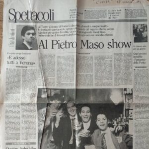 Francesco Apolloni Instagram - Cos è la gratitudine?  Una volta mi chiese un coach a Los Angeles ... Il teatro è vita ... Molto di quello che so l' ho imparato nei teatri off off soprattutto il teatro Colosseo di Roma qui ho  sperimentato i miei testi allenandomi come attore e regista  tanti sono gli attori che hanno debuttato e hanno lavorato nelle mie commedie a cui sarò sempre grato @raoulbovagram @geriniclaudia @gabriellapession_official @stefaniarock @pierfrancescofavino @alexandra_lacapria @francescovenditti  @paolosassanelli @carlotta_natoli @yarigugliucci @manuelaarcuri_official @melamorabito @stefano.militi @federico_scribani @lucrezialantedellarovere @mariannamorandi @m_quail @vincenzo_crivello @albertogasbarri @barbarasnellenburg @maritnissen66 @beatricefazi @eldaalvigini @veronika.logan @riccardoscarafoni @giacintopalmarini1 @mauromeconi @maddalenanicosia  @mimosacampironi @brenda_lodigiani @dennymendezde_ @francescadefazi @elena_arvigo @elenadicioccio @emy.bergamo @la_andreozzi_official @enzocasertano @terzouomo @jonisbascirofficial @lagabrisilvestri @alida_soccer1 @rishadnoorani @marine_galstyan_ @ambleto @massimilianocaprara @ninasenicar @catrinelmarlon @iamdanielbondi @simonecoppo @giorgia_dsi @cleofaofficial 🖤special thanks @pino_quartullo @enricomarialamanna @gasbarrivanessa @teatrocometa @salaumberto @teatrobrancaccio @offofftheatre @teatrocarcano @teatrociak_official @ale__longobardi @beneuli #memeperlini @ginevrapolverelli @chiaracactus @alessandrovanucci #paolodonaccattin @globodoro @premidavid @nastridargento @ubuteatrocuenca