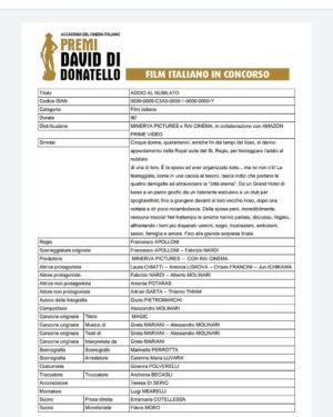 Francesco Apolloni Instagram - Magic è #addioalnubilato  la nostra giovanissima  @gretaaelizabeth  è in concorso per la miglior canzone originale per il @premidavid non c è cosa più bella che sostenere e supportare giovani talenti @startalentiofficial 🙏 @minerva_pictures @gianlucacurti1 @laurachiatti82 @junichikawaofficial @chiarafrancini @antoniafotaras @emmamatildalio @beatricebartoni @antonia_liskova_official @c.signorini @thegirlwithalmondeyes @noemi.dambrosi @_robertomariani @alessandromolinaribig @ginevrapolverelli @giuliopietromarchi @matilde_ptm @rai_cinema @primevideoit