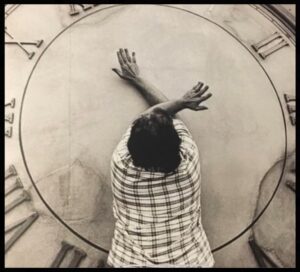 Francis Ford Coppola Instagram - This photo is of me trying to control TIME.

In my films, I’ve always been curious about TIME. In Rumblefish it was a central theme, but in my own life as well, I realized that I am ruled by something which is unreliable, interpretable and not at all as constant as it pretends to be. And perhaps doesn’t even exist. In my childhood, I realized it goes fast when you're enjoying things (summer vacation) and slow when you are suffering. Once waking up in the past with an unforgettable young lady, I wished to STOP TIME, and I think I did. That memory became for me the experience and focus of @megalopolisfilm , leading to realization that all Artists control time. The earliest painters STOP time (Goethe said “Architecture is frozen music”), dancers combine Time with Space; and musicians rhythmize it. So I’ve concluded and vow “I will not let TIME have dominion over my thoughts!” Frankly I don’t believe time exists, only duration, which for a while in various drafts I named my heroine, Durèe.