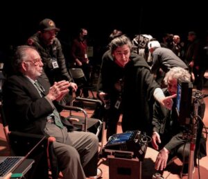 Francis Ford Coppola Instagram - I must thank ALL the stalwart colleagues of the @Megalopolisfilm crew. It's impossible to name everyone in one post, but these are some of the incredible members of our team. I sincerely thank every single crew member, including every PA, extra, coordinator, organizer, caterer, hair/makeup, sound, and camera person who helped make this film a reality. The photos above are just a few of many.

Pictured Above (in order):

Mariela Comitini - Spectacular 1st AD

Anahid Nazarian - Executive Producer & Script Supervisor 

Drew Petrotta - Prop Master

Mihai Malaimare - Director of Photography 

Milena Canonero - Costume Designer

Jeff Murrell - Gaffer

John Baker - Special Effects Supervisor

Buddy Joe Hooker - Stunt Coordinator

Roman Coppola - 2nd Unit Director

Fred Roos - Executive Producer & Casting Director