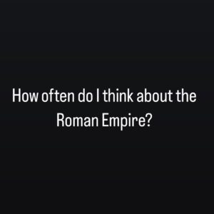 Francis Ford Coppola Instagram - How often do I think of Ancient Rome? Quite a lot, as the Roman Republic served as the example for my country America and its institutions, and was the inspiration for my upcoming film @megalopolisfilm .

My fascination with the Roman Republic is based on the struggle between the political parties during which the interest of the Republic yielded to the ambitions of a few powerful men who espoused the aims of political parties to establish their own fortunes and authority by relying upon armed forces to achieve those ends, dealing the final blow to a constitution already tottering to its fall.