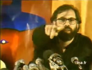 Francis Ford Coppola Instagram - A press conference about “Apocalypse Now” at the Cannes Film Festival in 1979. I was pretty nervous and excited to be at Cannes after years of put downs of the film, calling it “Apocalypse When”…