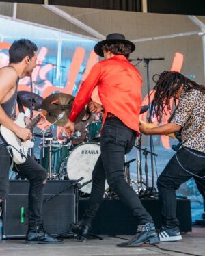 Francisco Fernández Instagram - @theredbeds at @rockinriolisboa  yesterday! 🤠
#superbockdigitalstage
