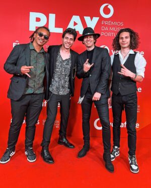 Francisco Fernández Instagram - Last night at @playpremiosdamusicaportuguesa 🤘⛔️