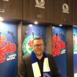 Frankie Boyle Instagram - Nearly showtime in bonnie Blackburn