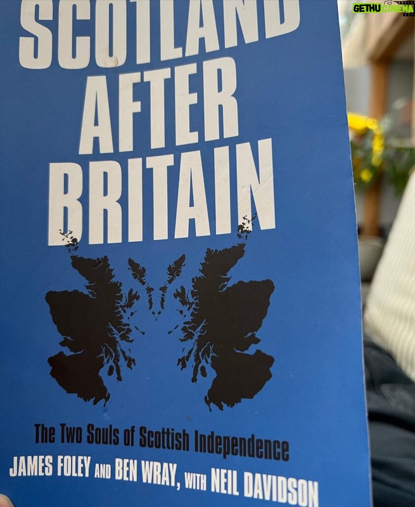 Frankie Boyle Instagram - Really enjoying this, a sort of left perspective on the different forces within the Independence movement. Neil Davidson’s The Origins of Scottish Nationhood was an influence on some of the chat in my novel, and some of the Tour of Scotland documentary from a few years ago.