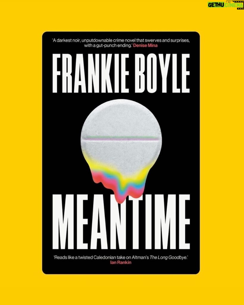 Frankie Boyle Instagram - Publication day for the book. Should be in the shops now. Hope you dig it!