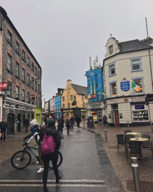 Frankie Boyle Instagram - First time walking round Galway