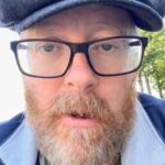 Frankie Boyle Instagram - I have some dandruff on my glasses, but try get past that