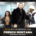 French Montana Instagram - 🚨 @frenchmontana will be in the building discussing his new 💿’Mac & Chees 5’🗣️hannnnnnnn ! World 🌎 Premiere of “Where They At?” Ft #KanyeWest starts tomorrow 😝🙌🏽 @iheartradio Tap in tomorrow on the 🆓 @iheartradio app!