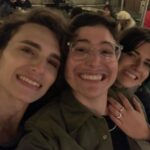 Gabe Dunn Instagram - Happy birthday to one of the best people I know @drewburnettgregory! I first DMed her after literally not even saying hi at all in a group hang at a movie where I found her on Twitter because of her unmistakeable hair. We went on one date where I felt she didn’t react enough to my dog and a second date where I saw my ex and cried. And she stuck around. She’s changed my life in so many remarkable ways and I didn’t meet her until I was in my 30s. She is smart, funny (see the screenshots) and has a drive matching her talents. I hope everyone meets their Drew!! Love you bud. ♥️
