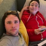 Gabe Dunn Instagram - Happy no-tit a versary to me! My chest is one year older one year wiser. If you wanna get me a gift, donate 1 dollar to my trans love story movie at the links in my bio! I am serious! And if you have any top surgery questions, I’m an open book. Also thank god for squeeze applesauce packets.