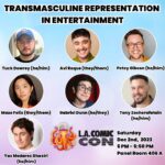 Gabe Dunn Instagram - This is tomorrow! Look at all these hotties. If you’re at LACC swing by and tell us we’re handsome geniuses. Los Angeles, California
