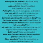 Gabe Dunn Instagram - Reserve your spot and reward the greatest neurodivergent flyer ever made. @hamburgermarysweho Prizes from @21seeds, @isacamillebriones, @missmanhattanny, @allisonraskin, Star Trek, Goosebumps, @yourewrongaboutpod and more!! Plus, confirmed hotties are attending. West Hollywood, California