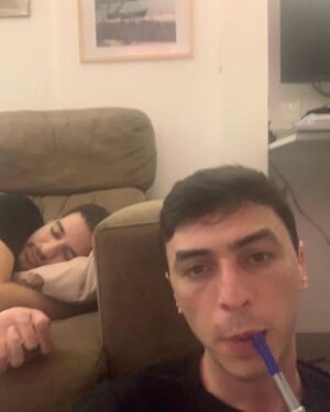 Gabriel Luiz Instagram - Já pelo nome, você sabe que foi feito pra voar. Que o futuro continue leve, levíssimo, @leviverissimo. Te amo, amigo!