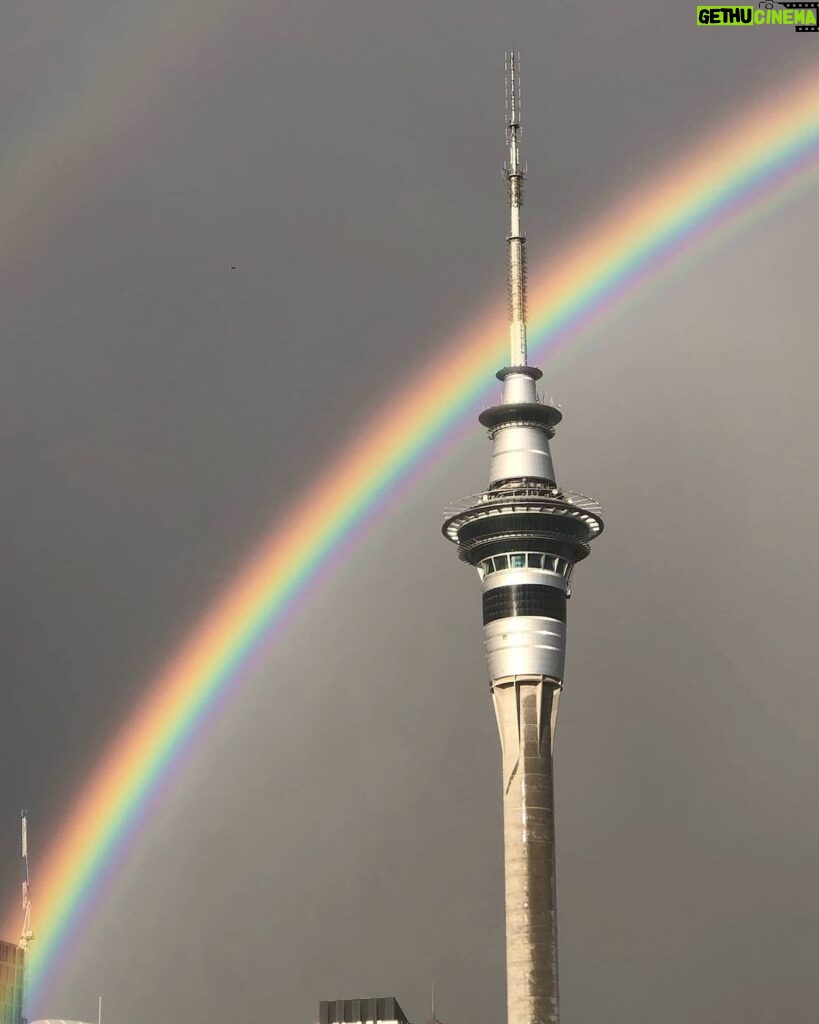 Gabrielle Echols Instagram - double rainbow :) #doublerainbow Auckland, New Zealand