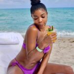 Gabrielle Union Instagram – Extra without the charge 😙 Miami, Florida