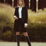 Gaia Weiss Instagram - Channeling my inner Angus Young for @tods #TodsSS23 😎 Milan, Italy
