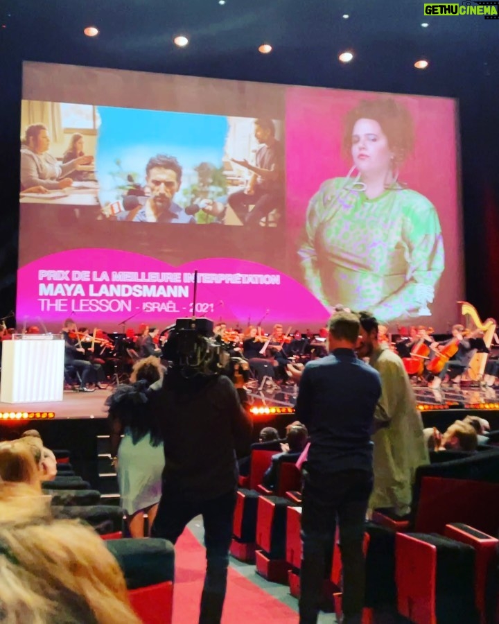 Gaia Weiss Instagram - What a great pleasure to have discovered @canneseries with my favourite team @diorbeauty 💕 And the most beautiful surprise was to see @mayalandsmann win best actress and best series for The lesson! You rock! 🏆🙌 כל ‏הכבוד Thank you @jeromepulis and @fannybourdettedonon for the fun night! Great to see my other family @canalplus 🎥 Looking forward to coming back next year ✌ @dior @alineds75 @mathildefavier @clementlomellini @lorelencoriton @ciaracoiffure @zzoimage @ohmybos @valentina__claret @studio_vigerie