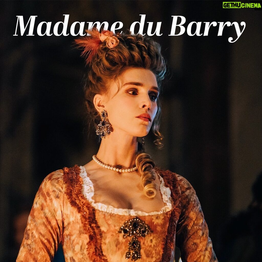 Gaia Weiss Instagram - Introducing Madame Du Barry. Madame du Barry is the mistress of King Louis XV and the most powerful woman in Versailles. Her power of seduction precedes her. Marie-Antoinette envied her style, her confidence and her sensuality. She thinks she has found in her a friend, a guide and a protector at Versailles. Everything changes when Madame du Barry sees her as a rival for the king's affection. She then moved heaven and earth to send her back to Austria. Louis XV's favourite will discover to her cost that it is dangerous to defy Marie Antoinette. What did you think of this character?
