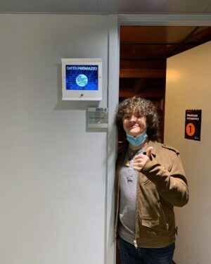 Gaten Matarazzo Instagram - Tune into @fallontonight - always love to see @jimmyfallon! Also got to socially distant hang with the king of Staten Island Pete Davidson. SEASON 2 OF PRANK ENCOUNTERS OUT NOW!!! @netflix