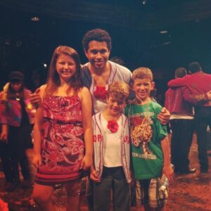 Gaten Matarazzo Instagram - Can’t believe it’s been 8 years since we did this! I feel old... we need a reunion soon #godspell2032