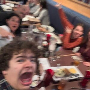 Gaten Matarazzo Instagram - Happy birthday to the best mama ever. TRIVIA CHAMPIONS OF 2020!!!! Team A.V. Club takes 1st place! @therealcalebmclaughlin was here too but he left before we took the title. Couldn’t have done it without you bud! But again, happy birthday mama. You’re not only the reason I get to be alive but also the reason I get to do what I love. Love you so much and I hope it was the best day for you. Also happy birthday to her twin brother Dave in Michigan. Miss you so much dude. Love you both and happy birthday!