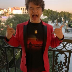 Gaten Matarazzo Instagram - Star Wars The Rise of Skywalker premiere last night! Thanks to my team for making it happen @kimbermakeup @lulureneeb @neotericarms @slash.agency