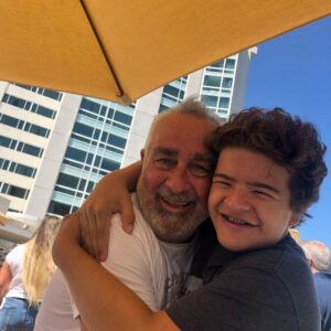 Gaten Matarazzo Instagram - Love my family. Into the Woods weekend @hollywoodbowl