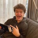 Gaten Matarazzo Instagram - #ad I’ve been racing through Coconut Mall with #MarioKart 8 Deluxe and mastering all the newly added course options thanks to the launch of the Mario Kart 8 Deluxe -- Booster Course Pass DLC! 🏎 🎮