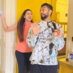 Gauahar Khan Instagram - Lol 😂 don’t take panga with a ghayal new mom . #newmom #trendingaudio #funny #husbandandwife #reels