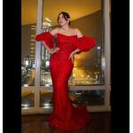 Gauahar Khan Instagram - ❤️ Outfit : @nourbyneharika Earring : @goldenwindow Styled by : @devs213 Assisted by : @krutikaa_sharma 📸 : @ehtasham_saeed Dubai, United Arab Emirates