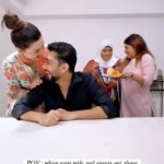 Gauahar Khan Instagram - Have to admit , I love it when they gang up against me . 🤣 #familyloveismagical❤️❤️