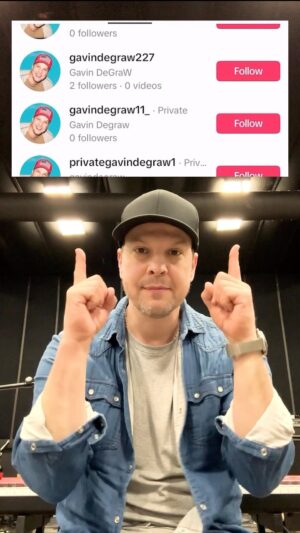 Gavin DeGraw Instagram - ⚠️ Can I have everyone’s attention please? ⚠️ You will never get a message from anyone other than me.