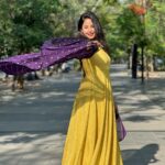 Gayathri Sri Instagram – Wearing yellow – my hue of joy 🤩 

Kurtas @_gina_couture