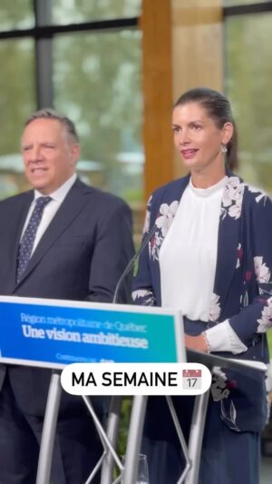 Geneviève Guilbault Instagram - 2e semaine de campagne ✅