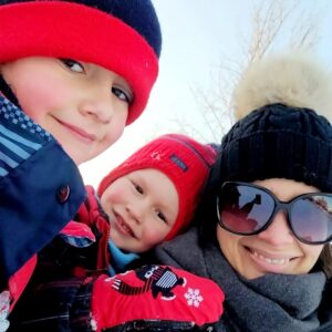 Geneviève Guilbault Instagram - On s'est repris aujourd'hui! 🛷🛷