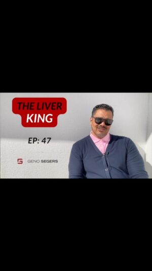 Geno Segers Instagram - Ep:47 Geno Segers Words Of Wisdom “The Liver King” #GetSum #GSWOW #GenoSegers #liverking