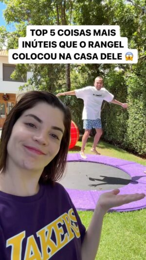 Gessica Kayane Instagram - TOP 5 COISAS MAIS INÚTEIS QUE O RANGEL COLOCOU NA CASA DELE 😱 Qual vcs teriam também?