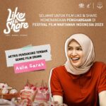 Gina S. Noer Instagram - Alhamdulillah. Jumat lalu dapat berkah baik untuk @filmlikeandshare 🩷🩷 Terima kasih untuk 2 piala untuk Film Indonesia Terpuji & Pemeran Utama Wanita Terpuji untuk @auroraribero dari @festivalfilmbandung. Serta terima kasih kepada @festivalfilmwartawan untuk apresiasinya, Aktris Pendukung Terbaik film Genre Drama kepada @owliasarah. Semoga apresiasi dan berkah ini bisa jadi penguat pondasi berkarya untuk banyak kolaborasi baik oleh seluruh pemain dan kru film Like & Share. Aamiin.