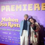 Gina S. Noer Instagram - Permisi... bangga banget akutuuu 😘 Selamat untuk "Mohon Doa Restu"-nya @deyayu.yuliani @cassandrapcameron 😍😍🩷🩷 Premiere rasa kondangan. Another heart-felt movie directed by bang @odyharahap Juara sekali duo @mincrut @sarsehshoku 🤣💜 tentu juga geng keluarga kocak dalam dilema "apa itu makna nikah" -- @syifahadju @jefrinichol @kikinarend @deapanendra 😆👍🏻 Kayak kondangan, semalam juga enggak ketemu banyak tim @screenplayfilms_id @rapifilm Terimakasih kerjasamanya Pak Wicky & team 🫶🏼 #mohondoarestu XXI Epicentrum, Kuningan Jakarta