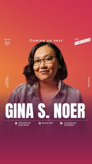 Gina S. Noer Instagram - Reality check through cinema 🎦 with the one and only @ginasnoer this episode is out now! Link in bio! Siapa yang udah nonton Like & Share di Netflix??? 🍿