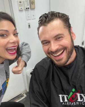 Ginger Gonzaga Instagram - #AdanCanto was such a sweet soul. His passing is so heartbreaking. He loved his family so much & he was a lovely artist and a good egg. Im grateful for people like him in our industry & I’m sad for everyone’s loss . He made his own furniture, read books in his trailer, was never cynical, and would talk poetically about all the ways Stephanie was so special to him. 🤍This first pic is from moments before our show was shut down due to COVID in March of 2020 and we were sending it to our friends from our first series Mixology from 2013. And only a few days later he welcomed his new baby AND had surgery during lockdown. I can’t imagine what a roller coaster he’s been on for the past three years. I’m grateful he existed and I’m just so so sorry for everyone’s loss. I can’t stop thinking about his family. Losing a sweet soul has such a sad sting. 🤍 @adancanto