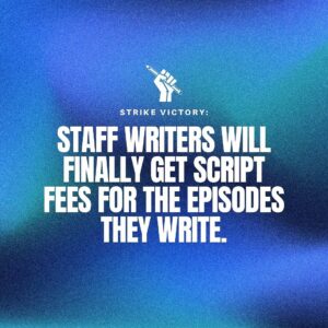 Ginger Gonzaga Instagram - Thank you to the brilliant members of the @wgawest @wgaeast #wga negotiating committee. 👏 bravo. Thank you for your hours, your wit, your brains and your wins. What history to be a part of! I hope you are all proud! Thank you thank you! Slides from @dotgov