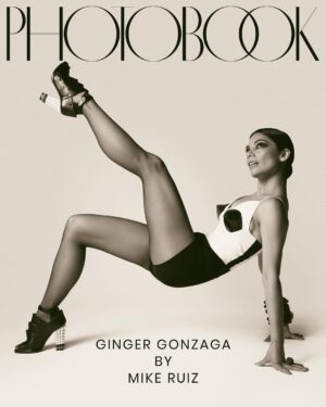 Ginger Gonzaga Instagram - @photobookmagazine out today! 
Such a treat to work with some wonderful artists! Link in story!

📸 @mikeruizone 
👗 @jennifer.fein 
💄 @rpromakeupartist 
💇‍♀️ @dickycollins pro hair flipper as well! 
🖤🤍🖤🤍🖤🤍🖤🤍🖤🤍
#photobook #fashion
