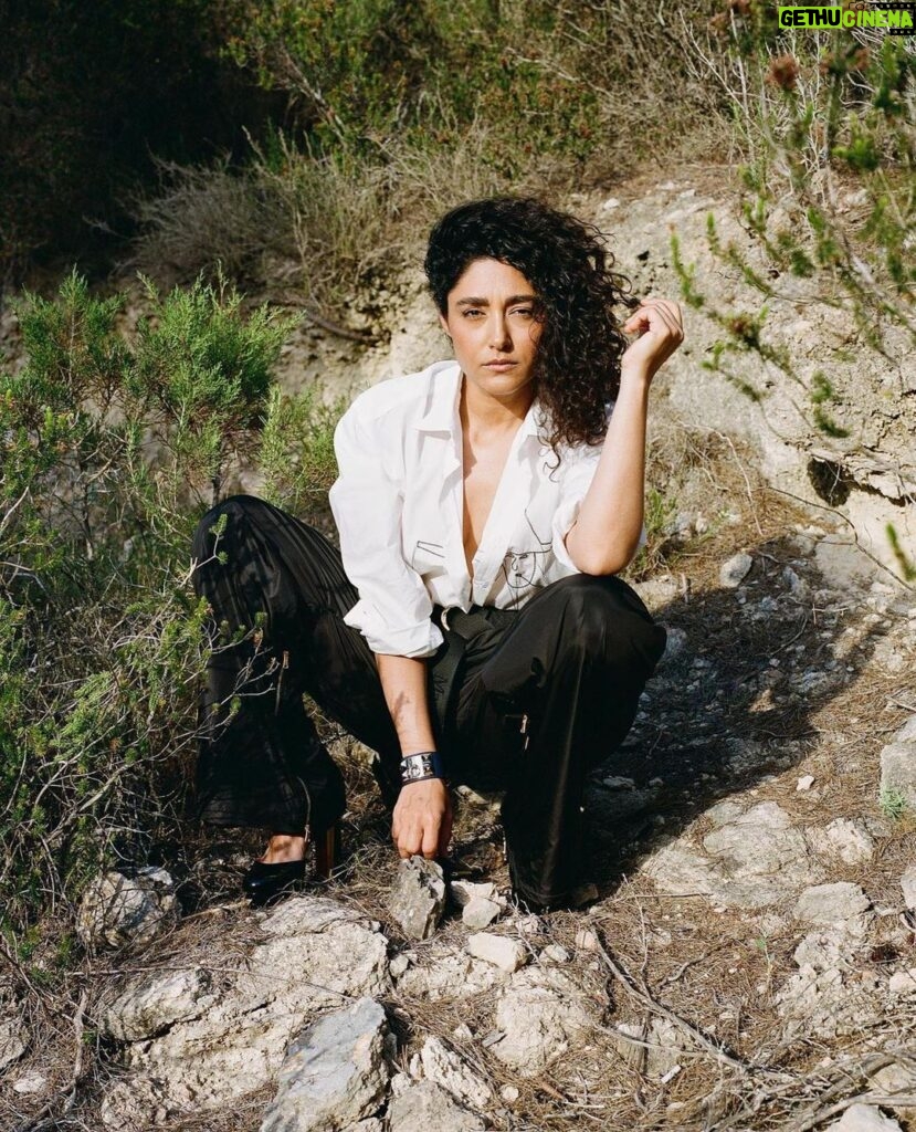 Golshifteh Farahani Instagram - #Repost @lofficielibiza ・・・ #PORTRAITS - 'We are all exiles here': Golshifteh Farahani's remarkable Ibiza journey The genre-defying Iranian film star @golfarahani was exiled from her home country in 2009 for shattering accepted #religious and #cultural taboos. She speaks to Maya Boyd about fortune, fate and finding refuge in the northern hills of #ibiza. Link in bio ✨ Team credits: Talent Golshifteh Farahani wearing @hermes Editor in Chief Giampietro Baudo @giampietrobaudo Photography Guillaume Roemaet @guillaumeroemaet Styling Natalia Bengoechea @nataliabengoechea Producer Ashley Harris @ashleymharris Hair Faye Browne @fayebrownehair Make up Lilly Kelly @lillikellymakeup Text Maya Boyd @bymayaboyd Photo Assistant Nick Falke @nickfalke Styling Assistant Gonzalo Montagut @_gonzalomontagut #lofficielibiza #golshiftefarahani #actress #iran