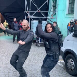 Golshifteh Farahani Instagram - Happy new year. Nowrouz mobarak. Dancing with one and only @shahaub 

سال نو مبارك. نوروز پيروز. با آدم حسابى ترين، آدم حسابىِ مملكت: شهاب نازنين.