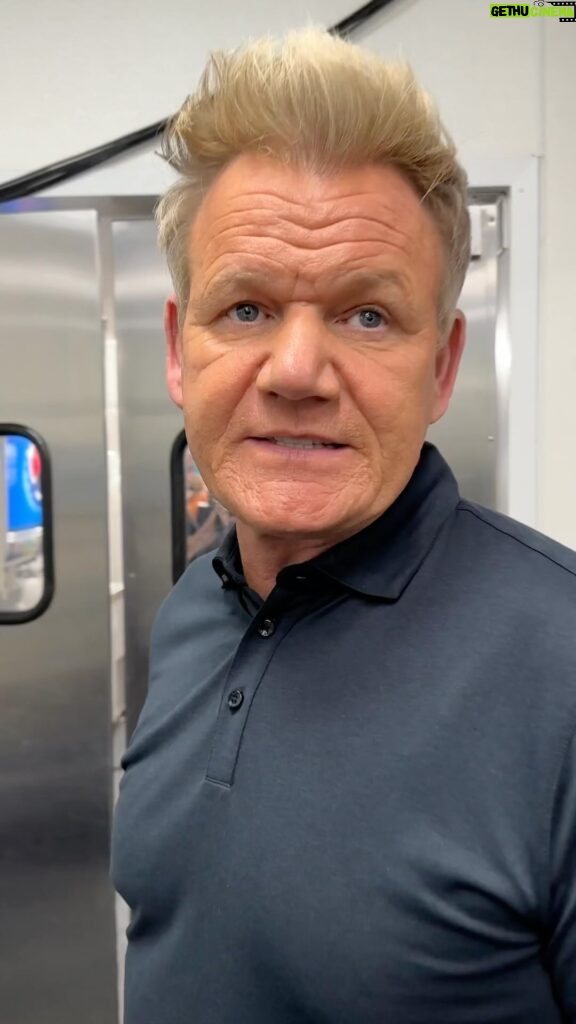 Gordon Ramsay Instagram - Tonight’s #KitchenNightmares is supersized ! So much so I got to give @meals_by_cug a cut 💇🏻‍♂️in a back kitchen ! How’d I do ?